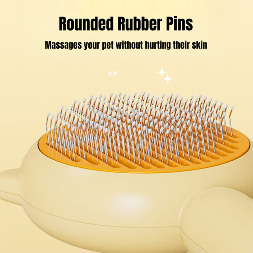 Self-Cleaning Deshedding Brush