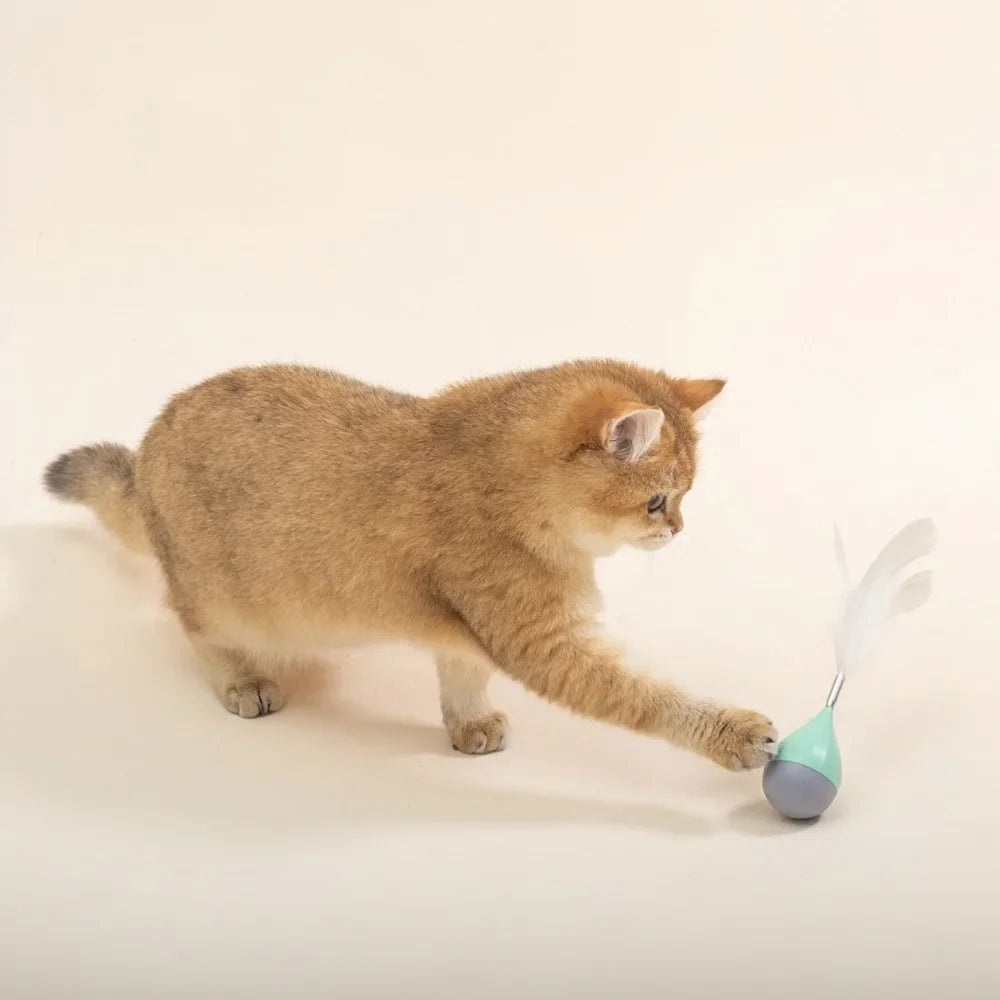 Wobble Tumbler — Interactive Cat Toy